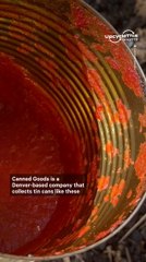 Denver-Based Company Upcycles Tin Cans Into Jewelry