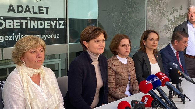 Canan Kaftancıoğlu’ndan Gezi nöbetine destek ziyareti 