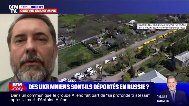 Le gouverneur de la région de Louhansk affirme qu'il y a un nombre très significatif d'Ukrainiens déportés en Russie