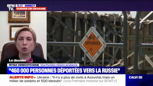 Près de 460.000 Ukrainiens ont été déportés vers la Russie, selon la vice-Première ministre ukrainienne