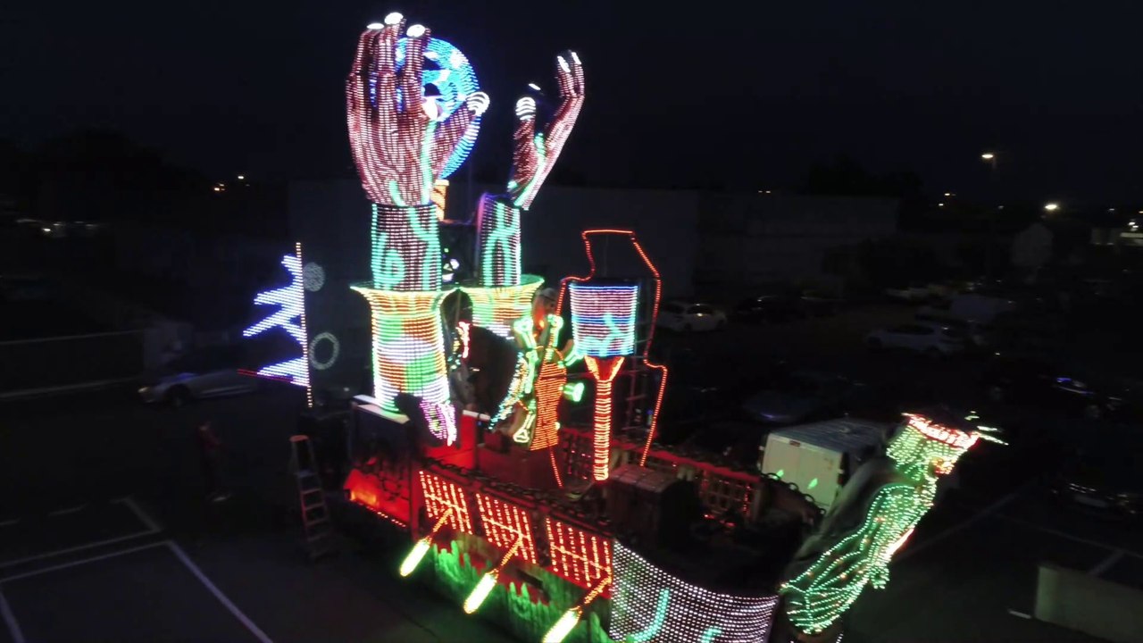 Carnaval Cholet System'D 2022 Essais lumières