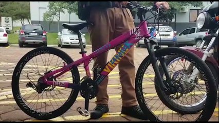 Polícia Civil tenta encontrar dono de bicicleta furtada
