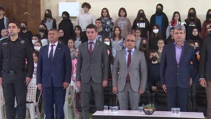 3 farklı ülkeden gelen öğrenciler bilim fuarında görsel şölen yaşattı