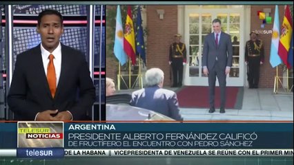 Argentina y España fructifican relaciones por el multilateralismo