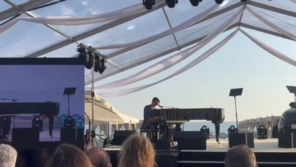 La famiglia Bocelli alla presentazione della nuova 500 'La prima by Bocelli'