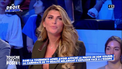 Melanight se fait voler son sac et affiche son voleur : elle s'explique dans TPMP