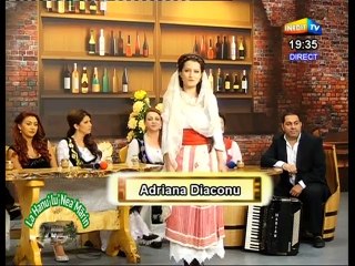 Adriana Deaconu - Pe un munte 'nalt si verde (La Hanu' lu' Nea Marin - Inedit TV - 13.10.2014)