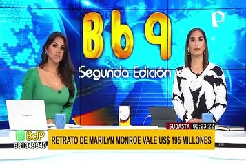 ¡Un precio récord!: retrato de Marilyn Monroe fue subastado en US$195 millones