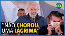 Lula: 'Temos um presidente que não chorou uma lágrima por 640 mil pessoas'
