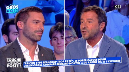 Julien Odoul compare Bernard Montiel à du papier WC !