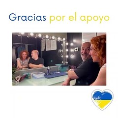 Javier Cámara y Nuria Mencía apoyan la Gala Solidaria por Ucrania desde Burgos