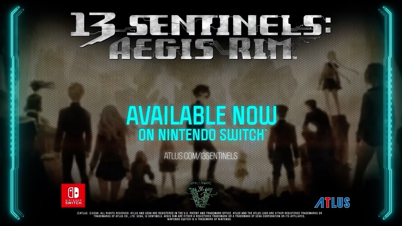 13 Sentinels Aegis Rim  Accolades Trailer Nintendo Switch
