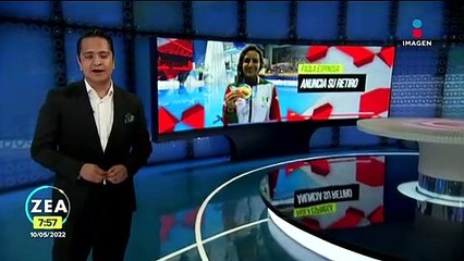 Paola Espinosa se retira de los podiums