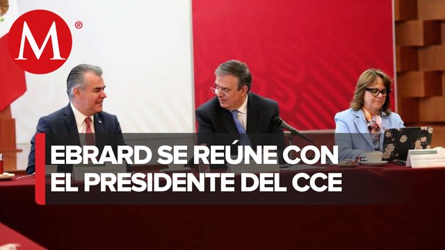 CCE y Ebrard hablan sobre migración e inspecciones a transportes de mercancías