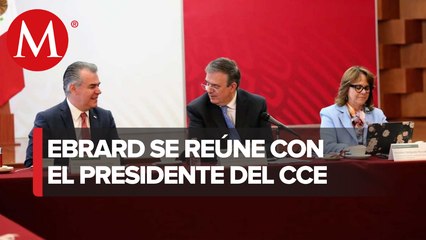 CCE y Ebrard hablan sobre migración e inspecciones a transportes de mercancías