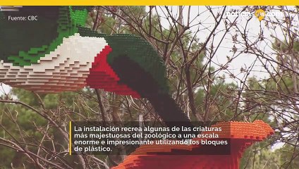 El zoo da la bienvenida a nuevos animales de LEGO