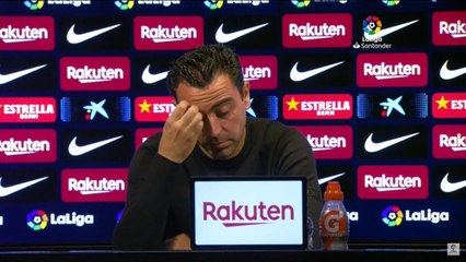 El desquicio de Xavi es evidente: vean cuando le preguntaron por el fichaje de Haaland por el City