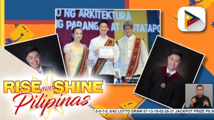 2-time board topnotcher Ar. Lance Nathan Lim, UAP, RMP