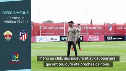 36e j. - Simeone, 400 matches et toujours la même motivation