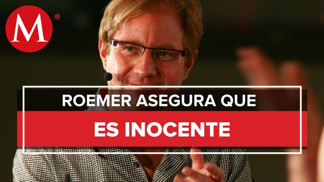 Andrés Roemer reaparece y acusa a FGJ de CdMx de fabricarle pruebas