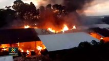 tn7-Video: Bomberos atienden incendio de grandes proporciones en La Uruca-100522