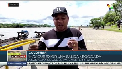 Colombia: Organizaciones sociales confirman desplazamientos forzados en el departamento del Chocó