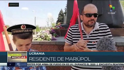 Habitantes del Donbas celebraron el Día de la Victoria contra el nazismo