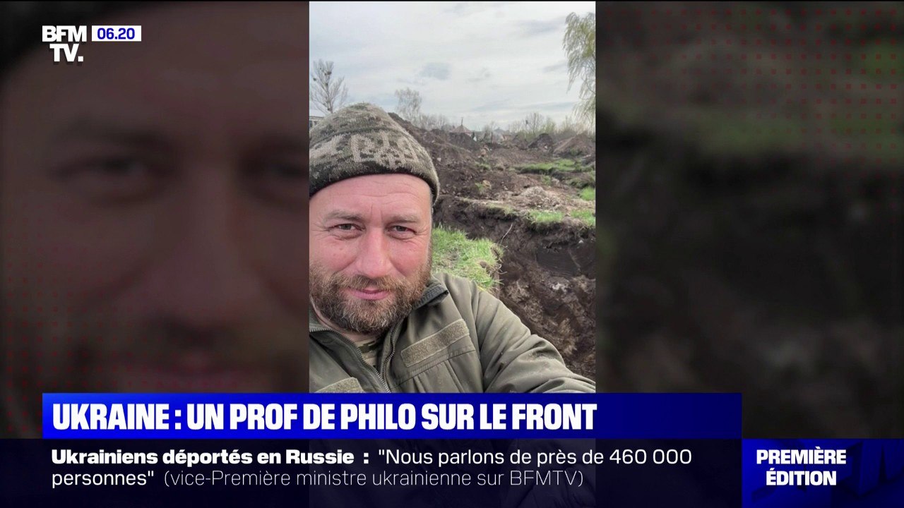 Guerre en Ukraine: ce prof de philo donne donne...