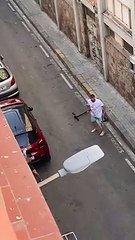 Dejan inconsciente a un Guardia Urbano de una patada en la cabeza