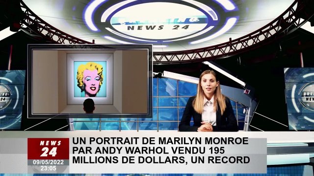 Le portrait de Marilyn Monroe d'Andy Warhol vendu pour un montant record de 195 millions de dollars