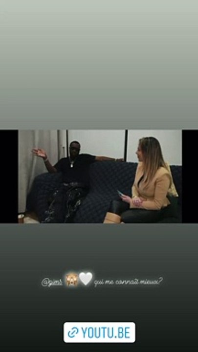 Gims et Magali Berdah discutent de Demdem, la femme de Gims @ Instagram / Demdem