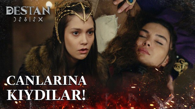 Günseli ve Çalayır odadaki herkesi ölü buluyor - Destan 22. Bölüm