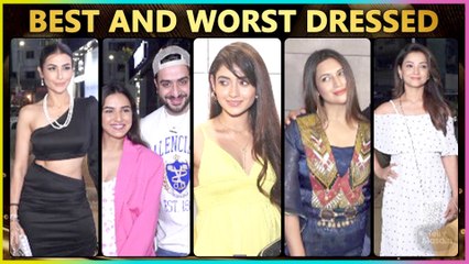 Best & Worst Dressed Of TV Celebrities | Divyanka, Jasmin, Pavitra & More