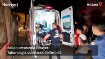 Sokak ortasında cinayet: Tabancayla vurularak öldürüldü