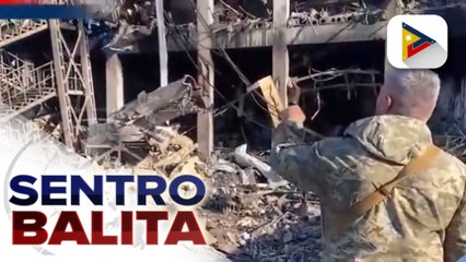 Ilang gusali sa Odesa, Ukraine, nawasak at nasunog dahil sa missile attack ng Russia