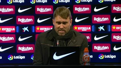 Xavi: "La segunda plaza no está sentenciada"