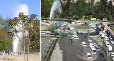 İstanbul’da su borusu patladı: Yollar göle döndü