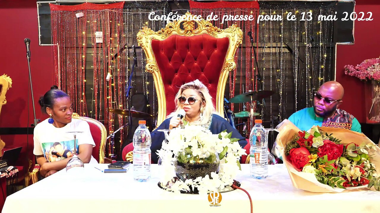 Grace Decca conférence de presse en prélude au concert du 13 mai 2022