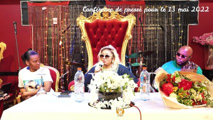 Grace Decca conférence de presse en prélude au concert du 13 mai 2022