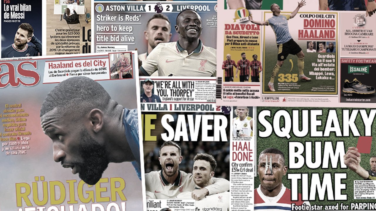 Le grand effet domino du transfert d'Erling Haaland, le pet de Marcelo fait rire l'Angleterre