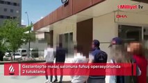Gaziantep'te masaj salonuna fuhuş operasyonunda 2 tutuklama