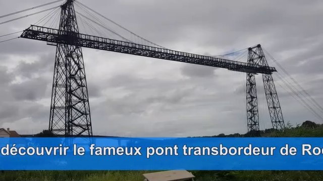 La France 2021. Pont Transbordeur de Rochefort. Charente maritime