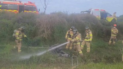 홀로 동력 패러글라이더 타던 50대 추락해 숨져 / YTN