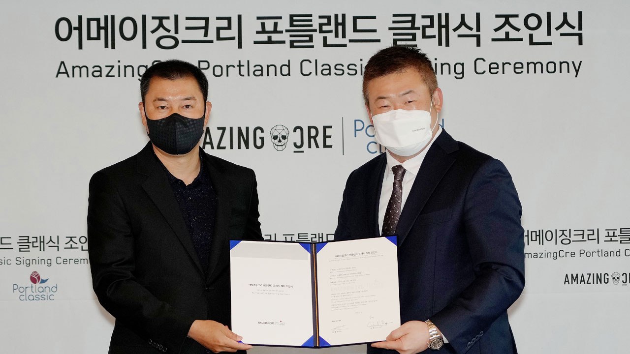 어메이징크리, LPGA 포틀랜드 클래식 타이틀 스폰서로 / YTN