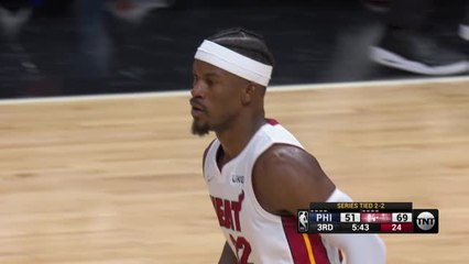 Download Video: Butler too hot for 76ers as Heat take series lead