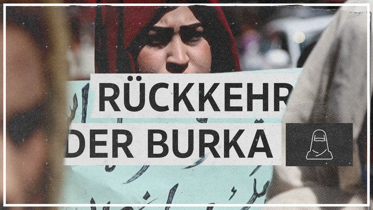 Afghanische Frauen protestieren gegen Burka-Gebot