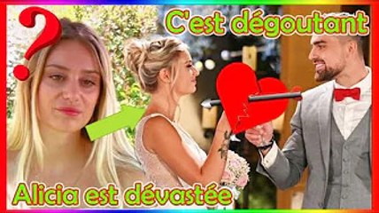 Mariés au premier regard 6  Le cœur fort d'Alicia était dégoûté par Bruno, révélation choquante ❗️