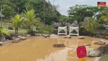 Resort milik Tiara di Janda Baik turut terjejas banjir kilat