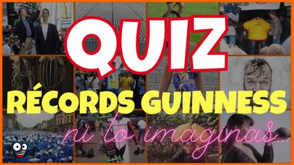#QUIZ #TRIVIA - Récords #Guinness. Juega y descubre algunos de los récords más asombrosos.