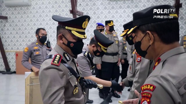 Kapolda Banten Pimpin Sertijab Kapolresta Serang Kota